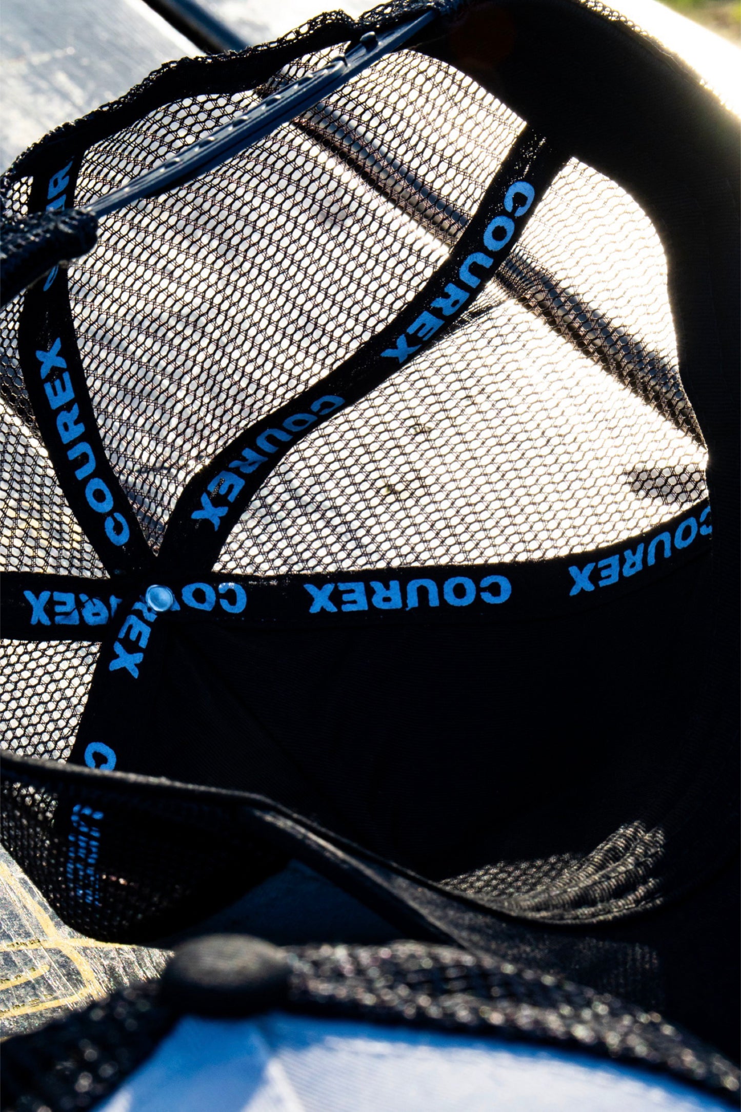 COUREX C LOGO HAT - Black/Grey