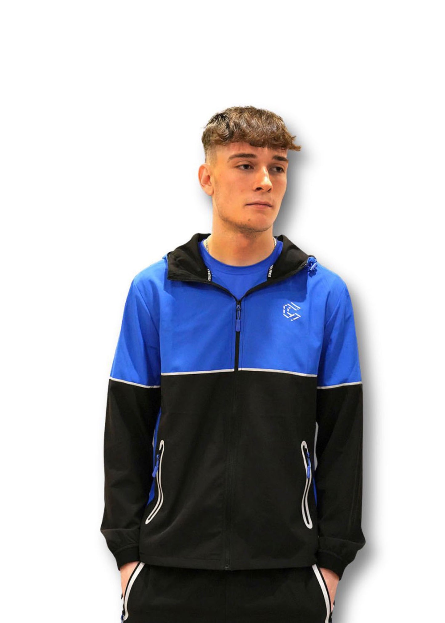 COUREX Strive Jacket - Black/Blue