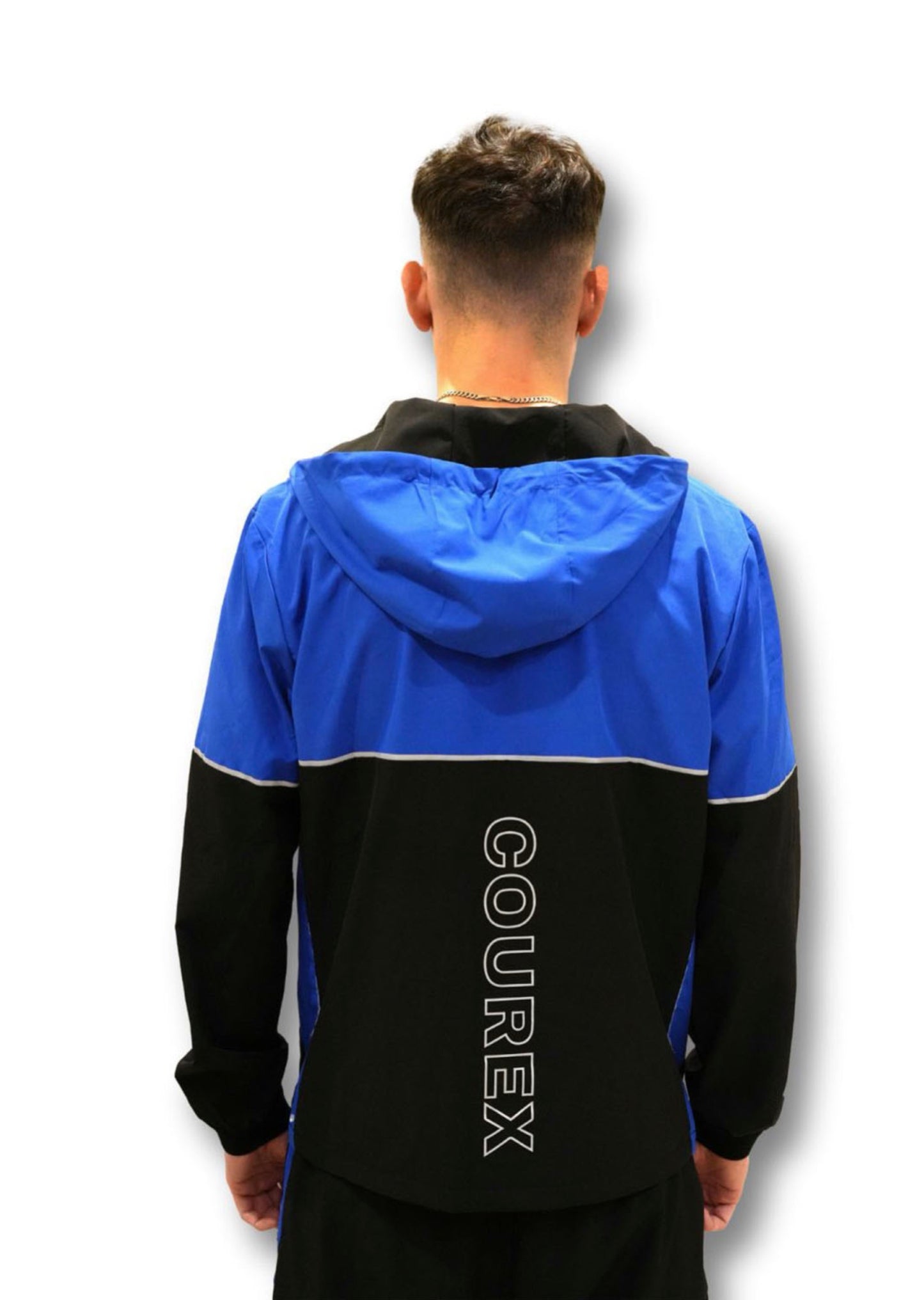COUREX Strive Jacket - Black/Blue