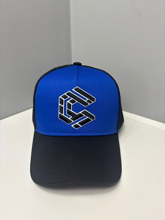 COUREX C LOGO HAT - Black/Blue