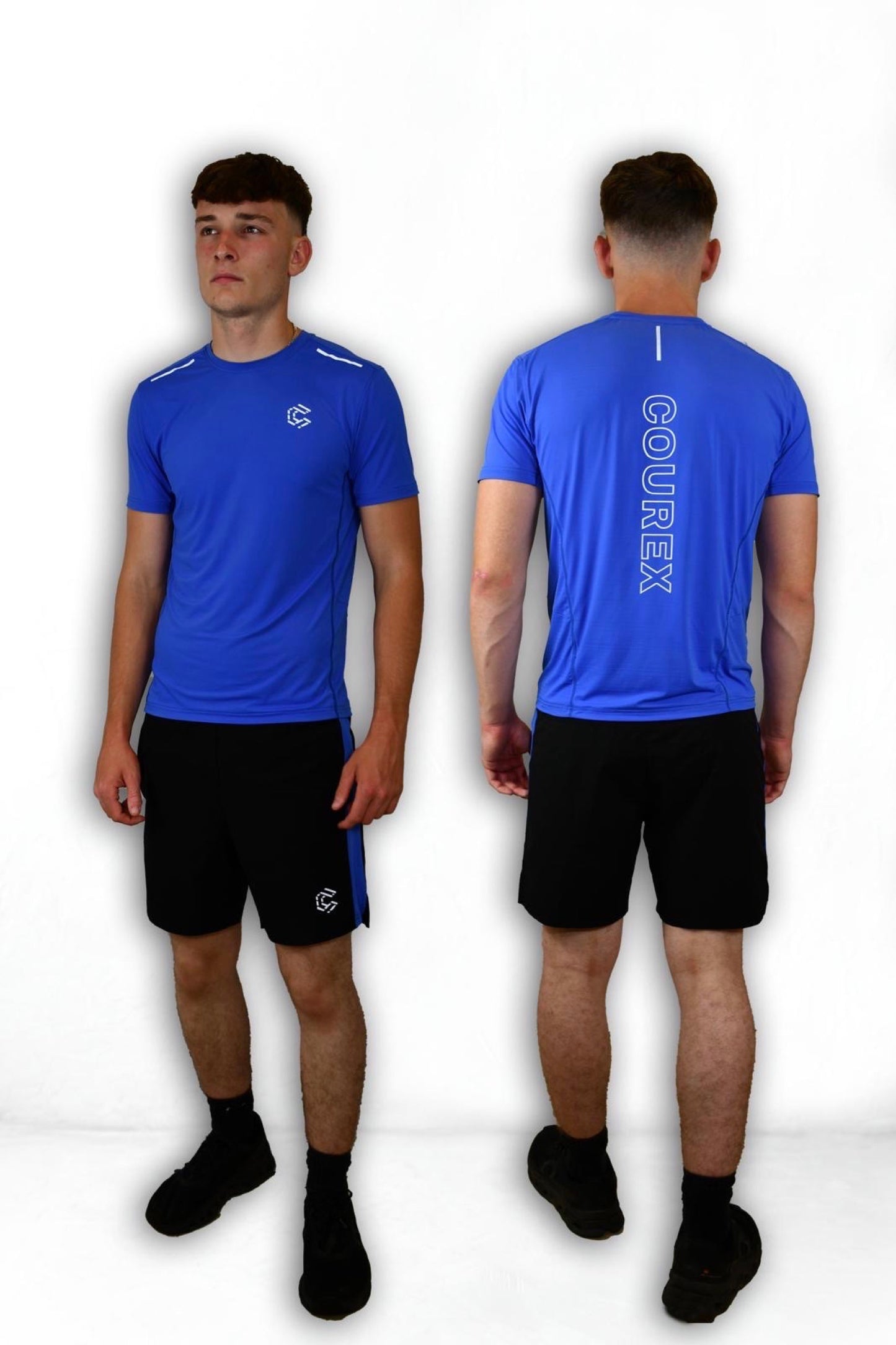 COUREX Strive T-Shirt - Blue